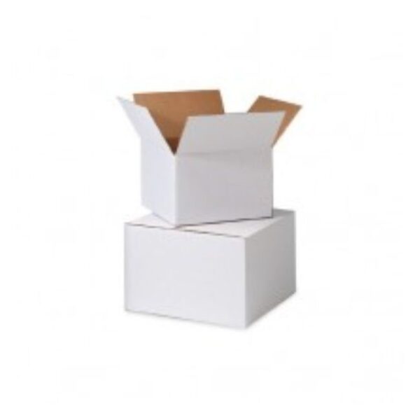 323w-min White 3 Ply Corrugated Cardboard Box 3 x 2 x 3 Inch