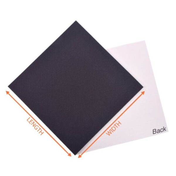 black_s Black Corrugated Cardboard Sheet 4 X 4 Inch