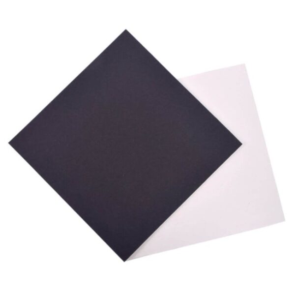 black_sheet_square_1 Black Corrugated Cardboard Sheet 4 X 4 Inch