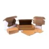 Mailer Box (Kraft) 4 x 4 x 1 Inch