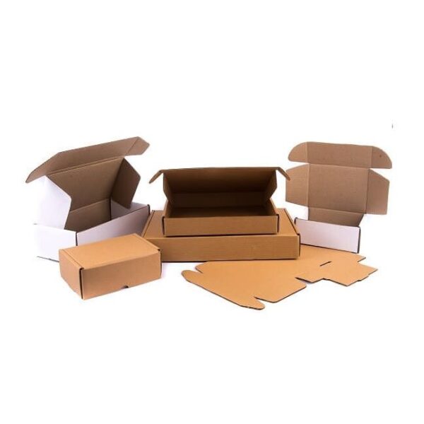 mailer_upk_col_1 Mailer Box (Kraft) 4 x 4 x 1 Inch