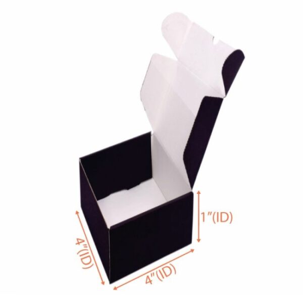 ml301_bk Mailer Box (Kraft) 4 x 4 x 1 Inch