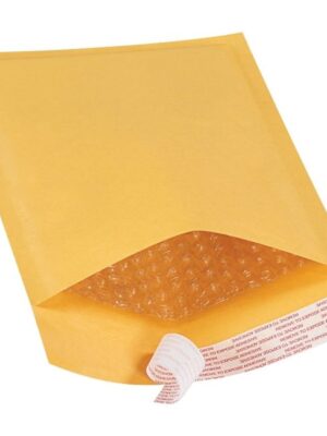 Bubble Mailers (Gold) 4.5 X 9.5 Inch