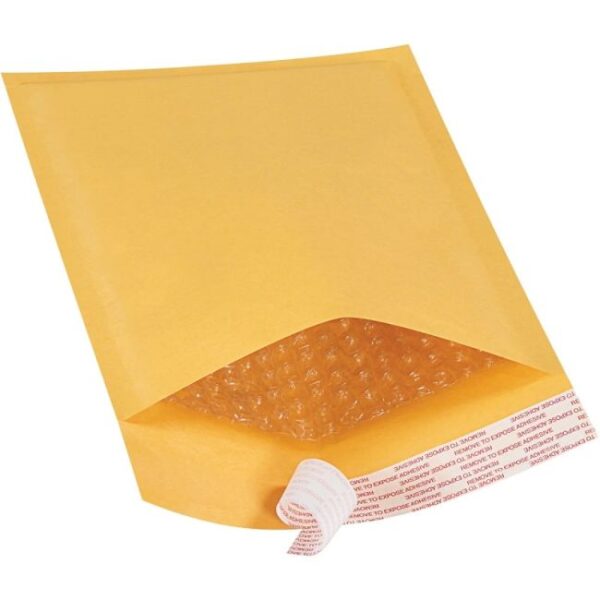 bubble_upack_mailers Bubble Mailers (Gold) 4.5 X 9.5 Inch