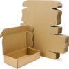 JIA INDUSTRIES size:7 x 4 x 2 Inch,3 Ply Brown Flap,Self Locking Corrugated Box For Sturdy and Secure Shipping,Moving, Courier,Gifting and Multipurpose Use (Pack of 100, Brown)