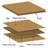 Vyonald Trading Brown Corrugated Box Packing box Size:- 7x4x2 In Inch orrugated Box (10)
