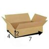 Vyonald Trading Brown Corrugated Box Packing box Size:- 7x4x2 In Inch orrugated Box (10)