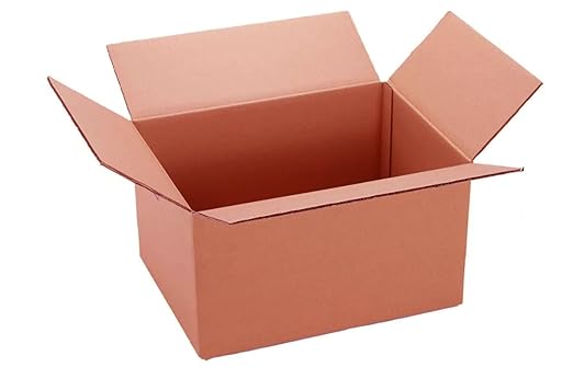 Vyonald Trading Brown Corrugated Box Packing box Size:- 7x4x2 In Inch orrugated Box (10)