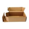 JIA INDUSTRIES size:7 x 4 x 2 Inch,3 Ply Brown Flap,Self Locking Corrugated Box For Sturdy and Secure Shipping,Moving, Courier,Gifting and Multipurpose Use (Pack of 100, Brown)
