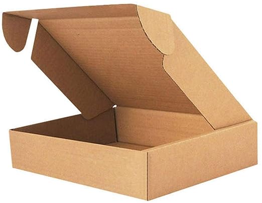 JIA INDUSTRIES size:7 x 4 x 2 Inch,3 Ply Brown Flap,Self Locking Corrugated Box For Sturdy and Secure Shipping,Moving, Courier,Gifting and Multipurpose Use (Pack of 100, Brown)