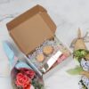 MALANI STORES 3Ply Corrugated Box/Shipping Boxes/Packaging Boxes 7X4X2 inch selflock white corrugated 3ply box_Pack of -25